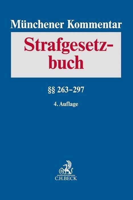 Munchener Kommentar zum Strafgesetzbuch  Bd. 5:    263-297; . (Hardcover)