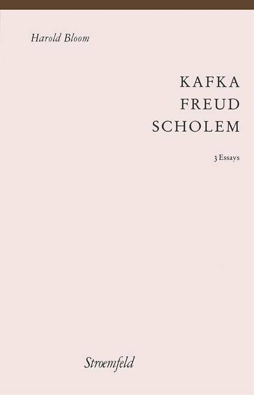 Kafka - Freud - Scholem (Paperback)