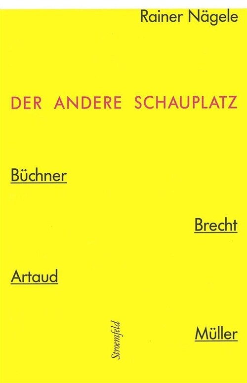 Der andere Schauplatz (Paperback)