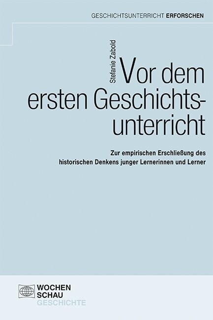 Vor dem ersten Geschichtsunterricht (Book)