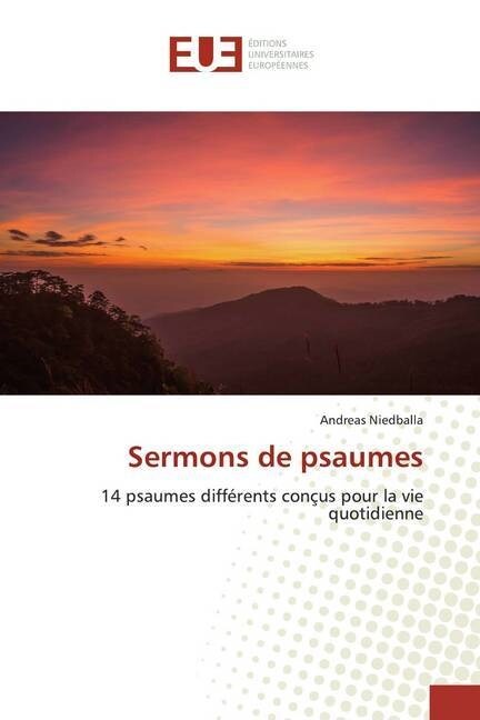 Sermons de psaumes (Paperback)