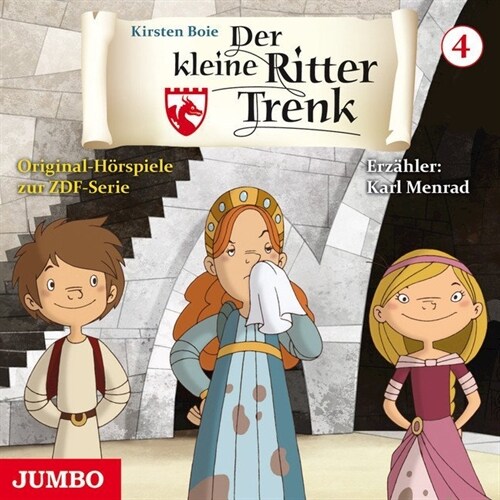 Der kleine Ritter Trenk. Folge.4, 1 Audio-CD (CD-Audio)