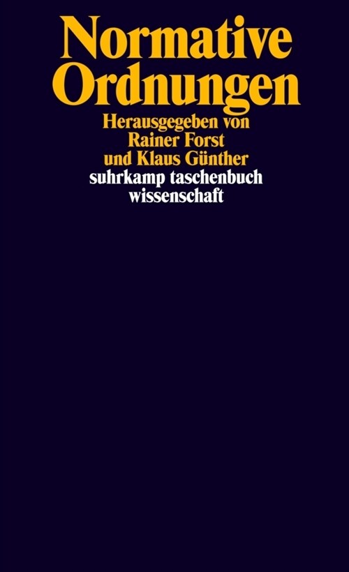 Normative Ordnungen (Paperback)