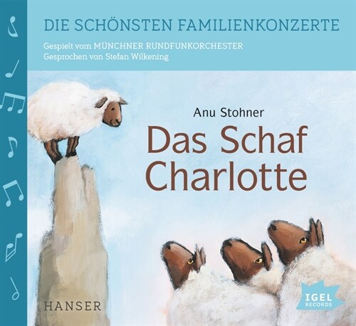 Die schonsten Familienkonzerte - Das Schaf Charlotte, 1 Audio-CD (CD-Audio)
