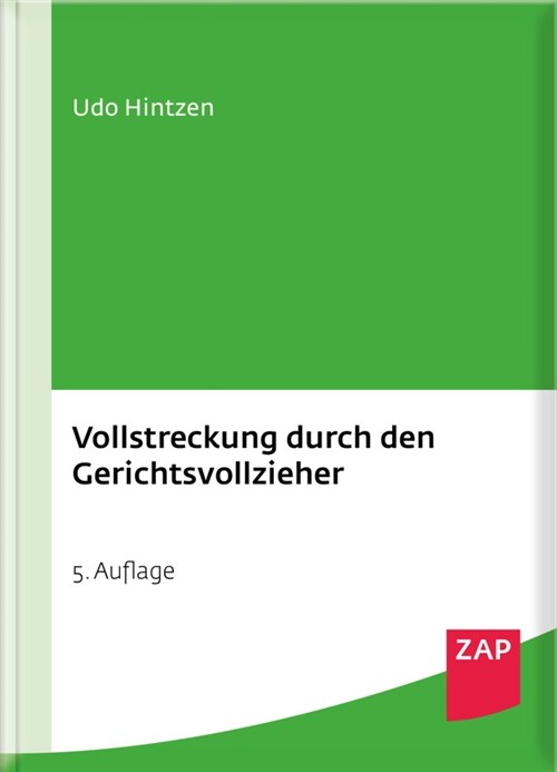 Vollstreckung durch den Gerichtsvollzieher (Paperback)