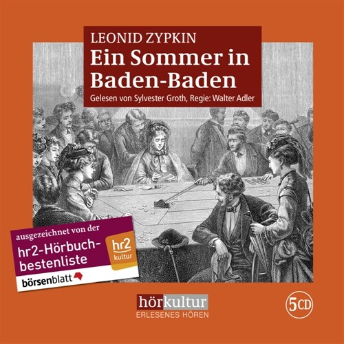 Ein Sommer in Baden-Baden, 5 Audio-CD (CD-Audio)