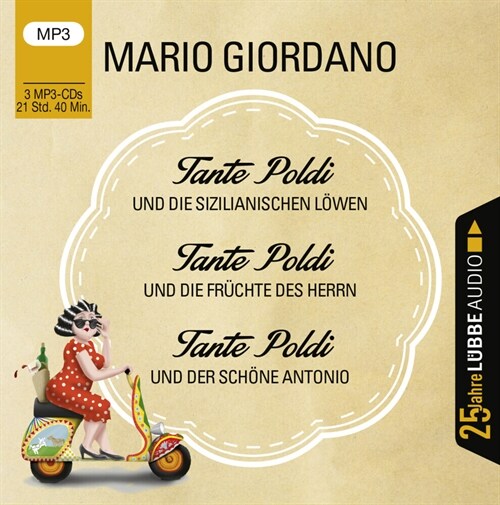 Tante Poldi 1-3, 3 Audio-CD, (CD-Audio)