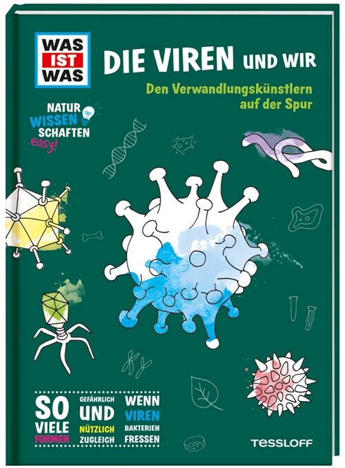 WAS IST WAS Naturwissenschaften easy! Biologie. Die Viren und wir (Hardcover)