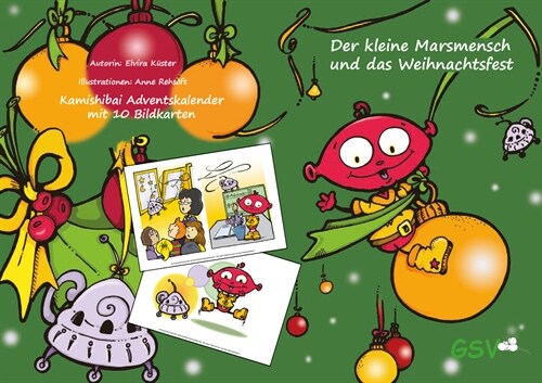 Kamishibai Adventskalender: Der kleine Marsmensch und das Weihnachtsfest (Loose-leaf)