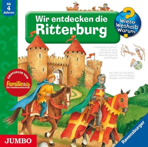Wir entdecken die Ritterburg, 1 Audio-CD (CD-Audio)