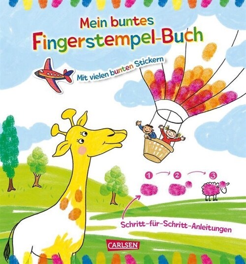 Mein buntes Fingerstempel-Malbuch (Paperback)