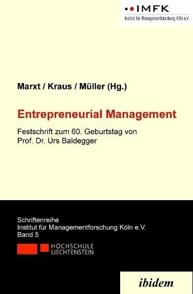 Entrepreneurial Management (Paperback)