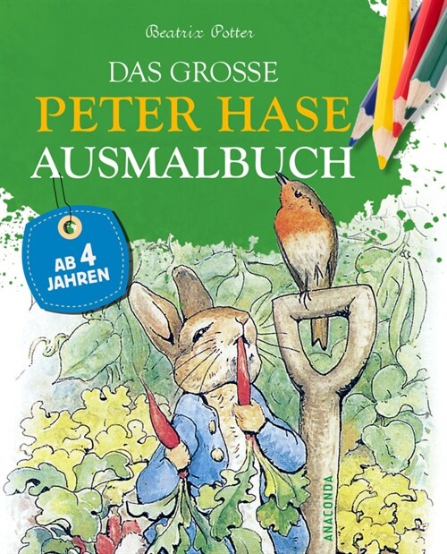 Das große Peter-Hase-Ausmalbuch (Paperback)