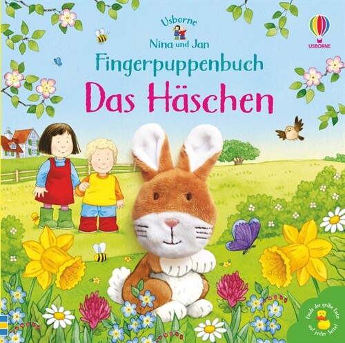 Nina und Jan - Fingerpuppenbuch: Das Haschen (Hardcover)