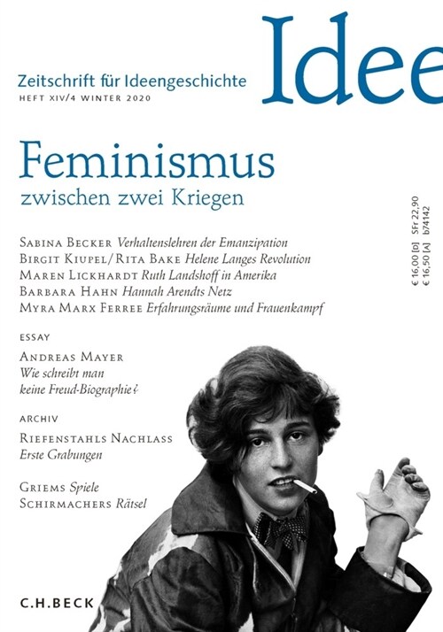 Zeitschrift fur Ideengeschichte. H.14/4 (Pamphlet)