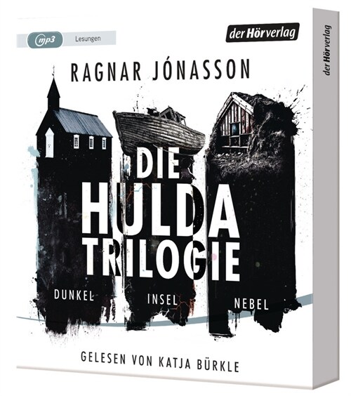 Die Hulda-Trilogie. Dunkel - Insel - Nebel, 3 Audio-CD, (CD-Audio)