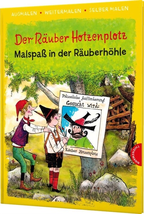 Der Rauber Hotzenplotz. Malspaß in der Rauberhohle (Ausmalen, weitermalen, selber malen) (Board Book)