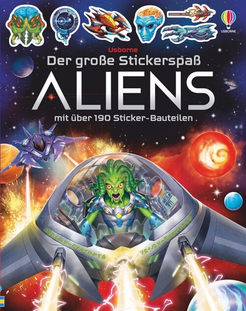 Der große Stickerspaß: Aliens (Paperback)