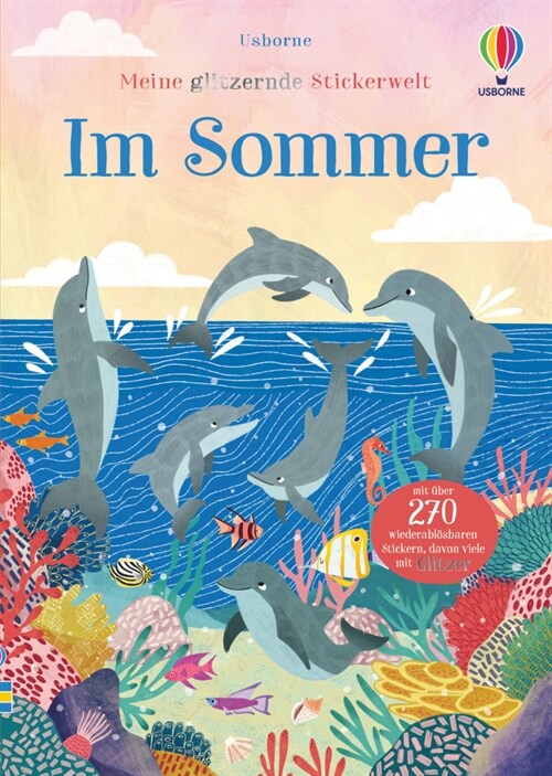 Meine glitzernde Stickerwelt: Im Sommer (Paperback)