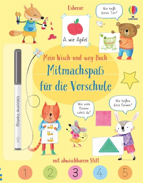 Mein Wisch-und-weg-Buch: Mitmachspaß fur die Vorschule (Paperback)