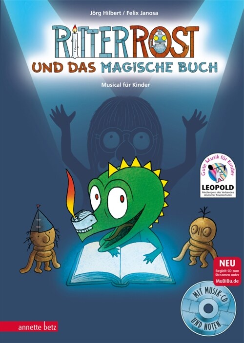 Ritter Rost und das magische Buch, m. Audio-CD (Hardcover)