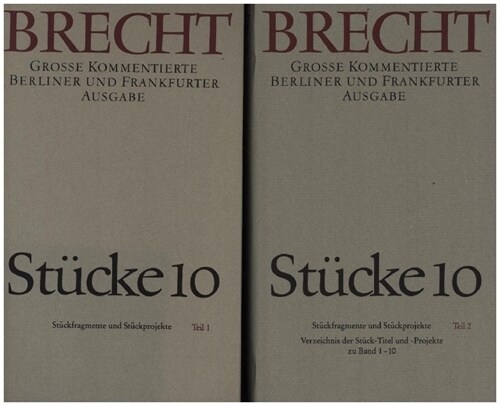 Stucke. .10 (Hardcover)