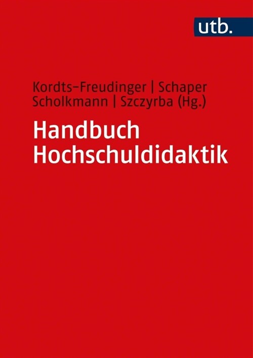 Handbuch Hochschuldidaktik (Hardcover)