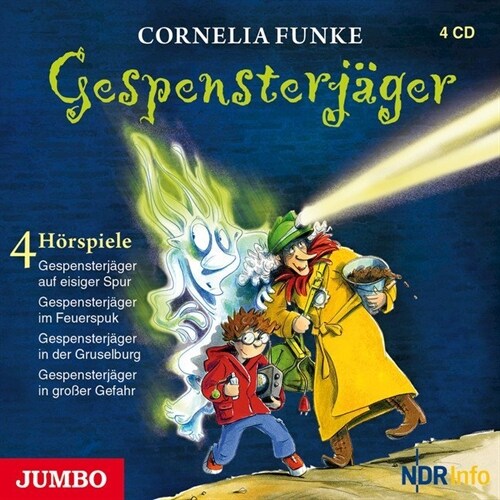 Gespensterjager, 4 Audio-CDs (CD-Audio)