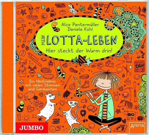 Mein Lotta-Leben, Da steckt der Wurm drin, Audio-CD (CD-Audio)