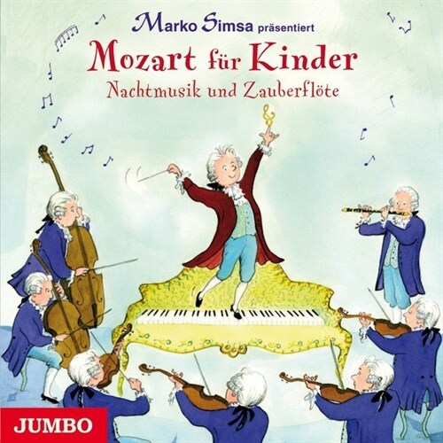 Mozart fur Kinder. Nachtmusik und Zauberflote, Audio-CD (CD-Audio)
