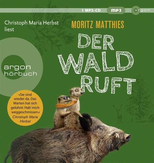 Der Wald ruft, MP3-CD (CD-Audio)