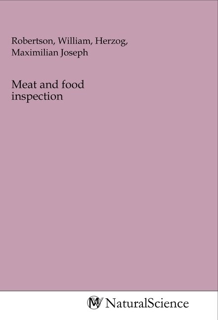 Meat and food inspection (Paperback)