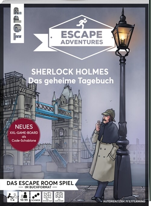 Escape Adventures - Sherlock Holmes: Das geheime Tagebuch (Paperback)