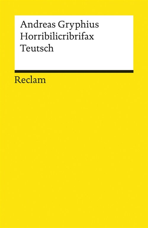 Horribilicribrifax Teutsch (Paperback)