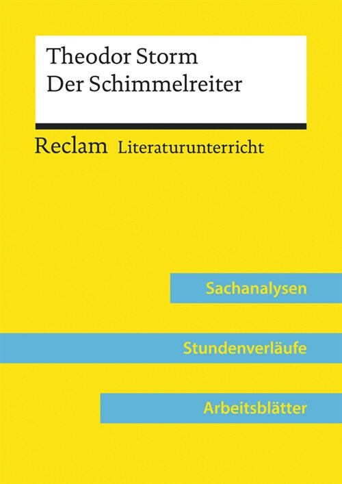 Theodor Storm: Der Schimmelreiter (Lehrerband) (Paperback)