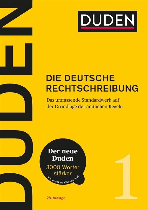 Duden - Die deutsche Rechtschreibung (Hardcover)
