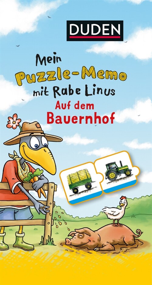 Mein Puzzlememo mit Rabe Linus - Auf dem Bauernhof (Kinderspiel) (Game)