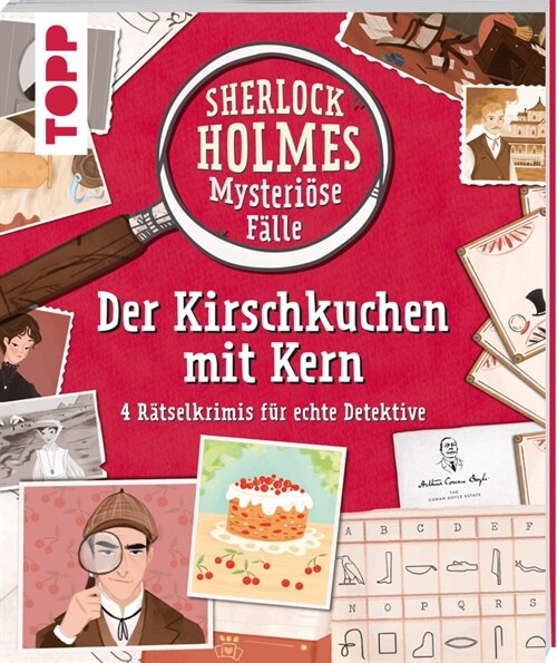 Sherlock Holmes - Mysteriose Falle: Der Kirschkuchen mit Kern (Paperback)