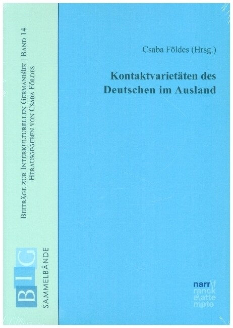 Kontaktvarietaten des Deutschen im Ausland (Paperback)