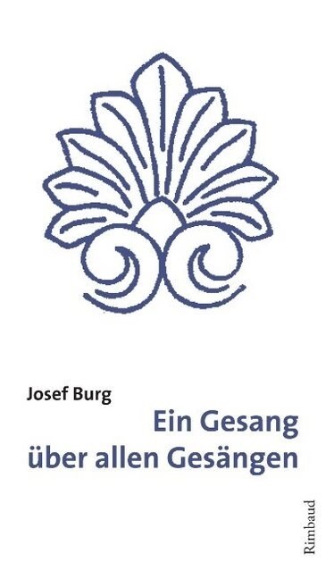 Ein Gesang uber allen Gesangen (Book)