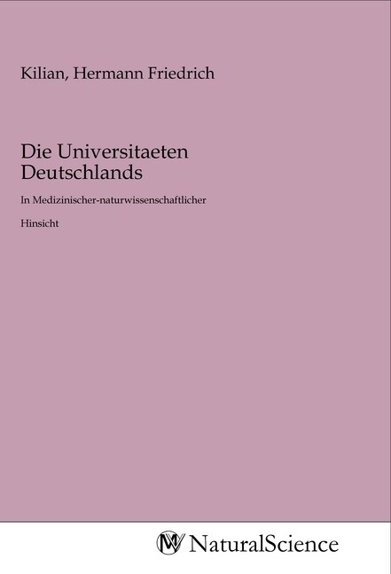Die Universitaeten Deutschlands (Paperback)
