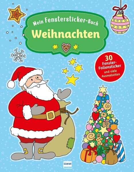 Mein Fenstersticker-Buch - Weihnachten (Paperback)