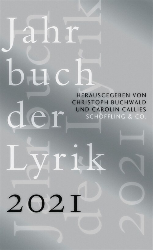 Jahrbuch der Lyrik 2021 (Hardcover)