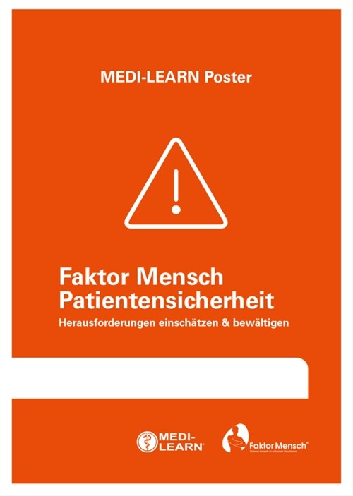 Faktor Mensch Patientensicherheit, 1 Poster (Poster)