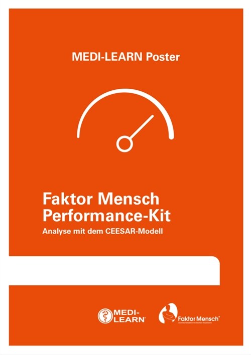 Faktor Mensch Performance-Kit, 1 Poster (Poster)