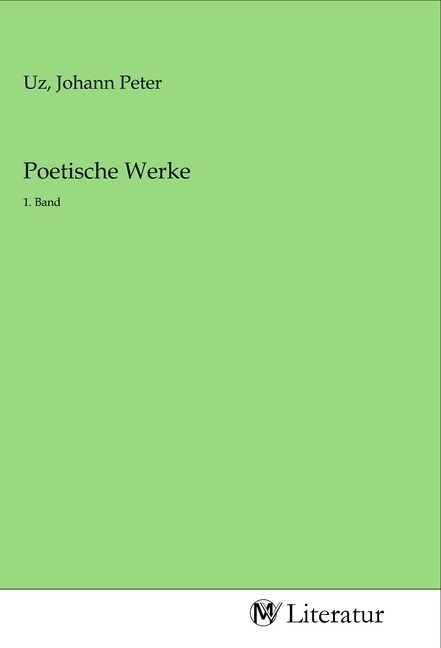 Poetische Werke (Paperback)