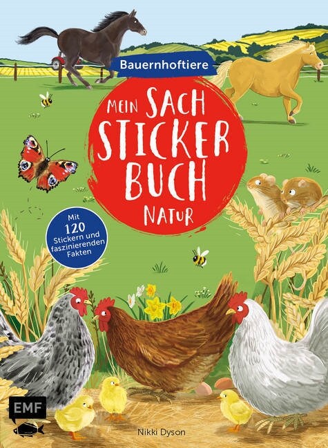 Mein Sach-Stickerbuch Natur - Bauernhoftiere (Paperback)