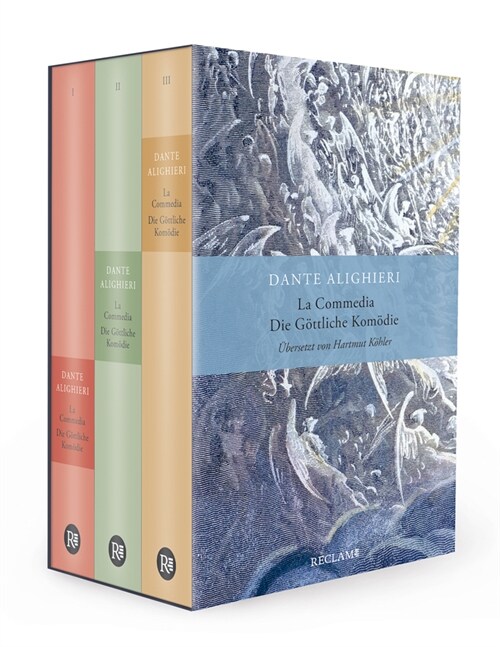 La Commedia / Die Gottliche Komodie, 3 Bde. (Hardcover)