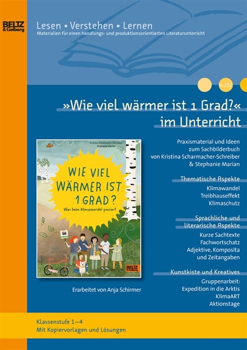 »Wie viel warmer ist 1 Grad Was beim Klimawandel passiert« von Kristina Scharmacher-Schreiber und Stephanie Marian (Pamphlet)