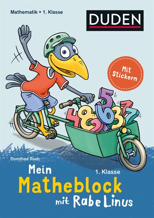 Mein Matheblock mit Rabe Linus - 1. Klasse (Paperback)